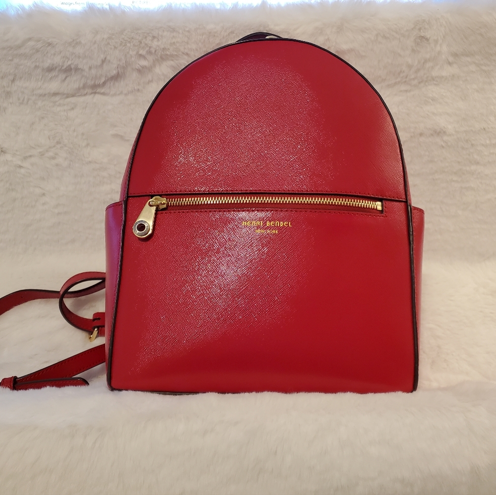 Henri Bendel West 57 Backpack 🎒-Red - Beautiful!